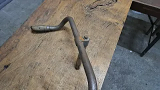 Manillar antiguo de bicicleta