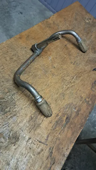 Manillar antiguo de bicicleta