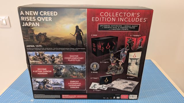 Caja Assassin's Creed Shadows Collector's Edition