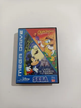 Juego Quackshot y Castle of Illusion Mega Drive 