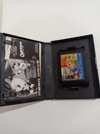 Juego Quackshot y Castle of Illusion Mega Drive 