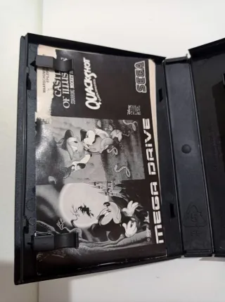 Juego Quackshot y Castle of Illusion Mega Drive 