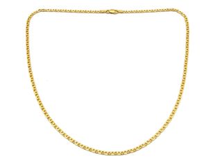 cadena oro 18k 25cm
