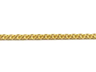 cadena oro 18k 25cm