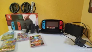 Nintendo Switch + Accesorios y Juegos