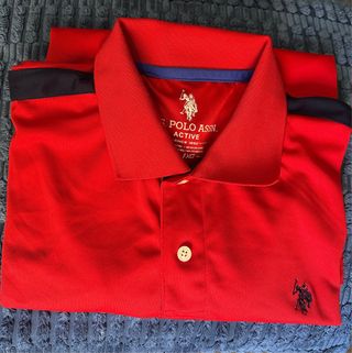 Polo U.S. Polo Assn. Rojo Talla XL