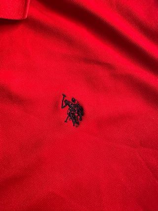 Polo U.S. Polo Assn. Rojo Talla XL