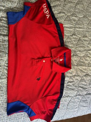 Polo U.S. Polo Assn. Rojo Talla XL