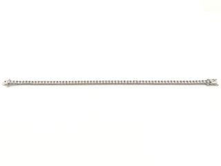 pulsera plata 925mm con piedra con circonita