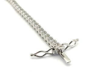 pulsera plata 925mm con piedra con circonita