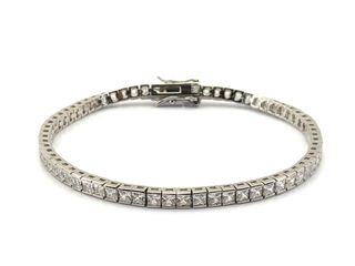 pulsera plata 925mm con piedra con circonita