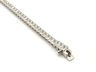 pulsera plata 925mm con piedra con circonita