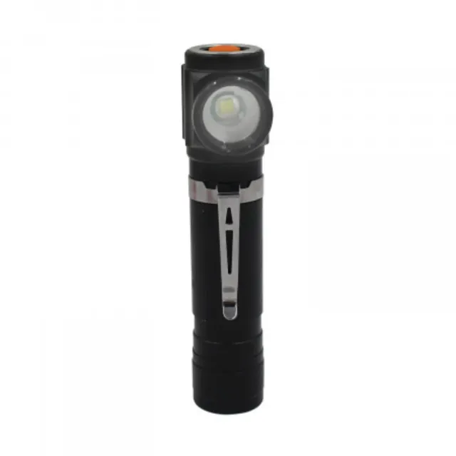 Linterna LED Camping/Emergencias Negra