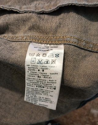 Cazadora Vaquera Gas Talla M