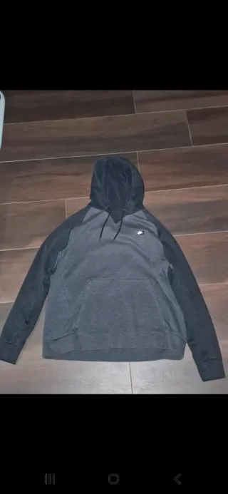 Felpa Nike Grigia e Nera