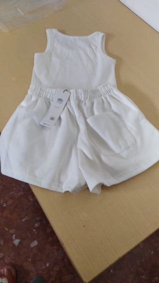 Conjunto Alo Yoga Blanco Talla S