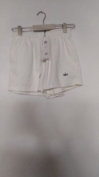 Conjunto Alo Yoga Blanco Talla S