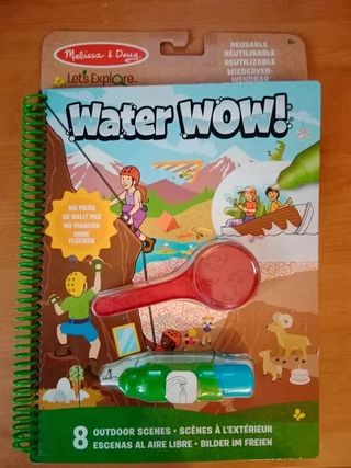 Libro deluxe para Colorear con Agua - Aventura al 