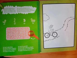 Libro deluxe para Colorear con Agua - Aventura al 