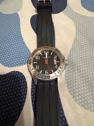 Reloj Viceroy Negro y Plateado