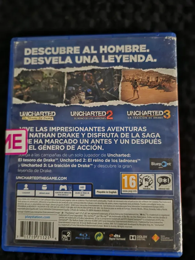 Uncharted: The Nathan Drake Collection PS4