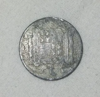 Moneda Diez Cent 1953 España