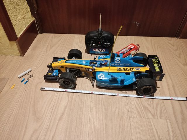 Coche RC Nikko Renault Fernando Alonso