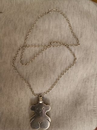 Collar Tous Oso Grande y Cadena