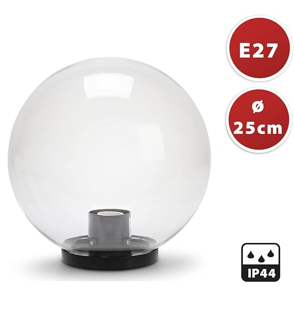 Globo cristal Velamp transparente