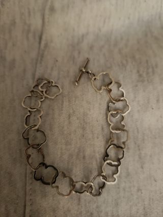Pulsera Tous Osos Plata