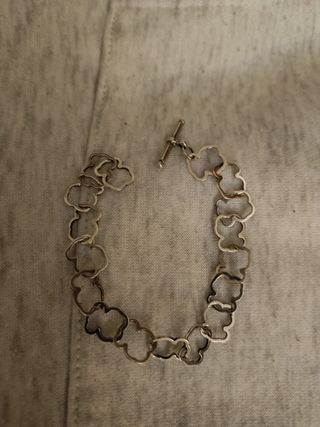 Pulsera Tous Osos Plata