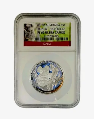 Australia 1$ Koala 2013 PF 69 Ultra Cameo