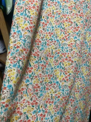 Lote 3 pantalones anchos estampados mujer talla U