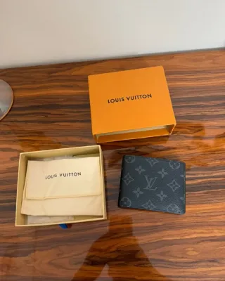 Portafoglio Louis Vuitton Grigio