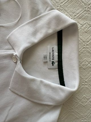 Polo Lacoste Sport Blanco Talla L