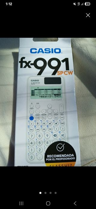 Calculadora Casio fx-991 SP CW