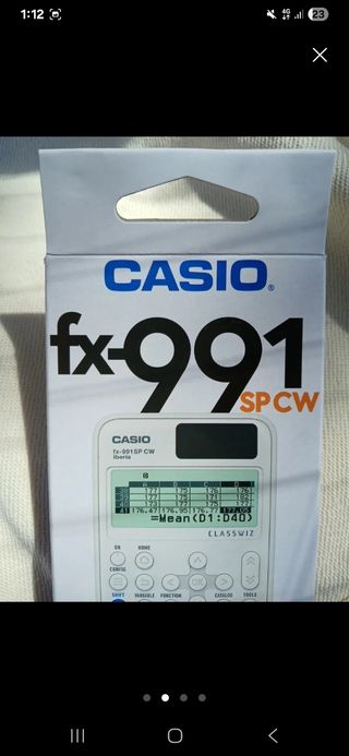 Calculadora Casio fx-991 SP CW