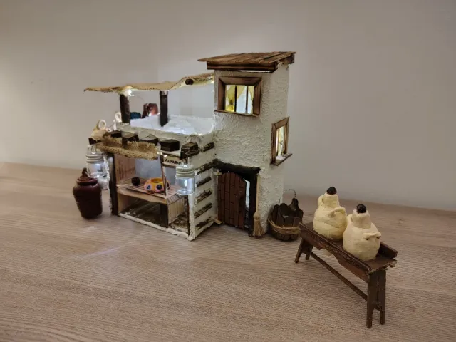 Maqueta- alfarero nacimiento belen