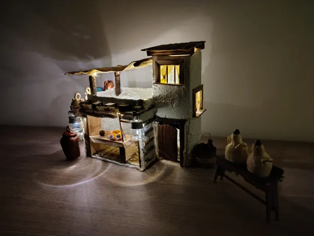 Maqueta- alfarero nacimiento belen