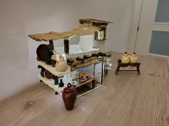 Maqueta- alfarero nacimiento belen