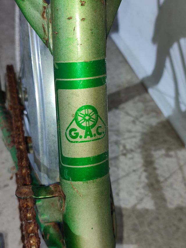 BICICLETA GAC ANTIGUA VERDE
