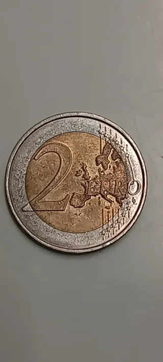 Moneda 2 euros Charles de Gaulle 1940-1944