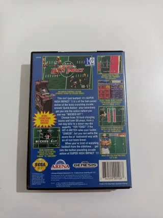 Juego Super High Impact Sega Genesis Mega Drive 