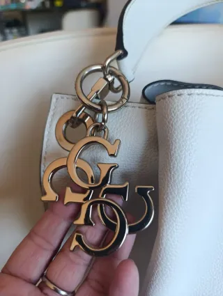 Bolso Guess Blanco con dos correas 