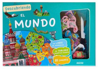 Atlas Magnético El Mundo Juego Niños