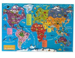 Atlas Magnético El Mundo Juego Niños