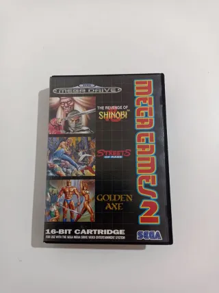 Juego Mega Games 2 Sega Mega Drive con 2 manuales