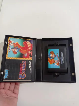 Juego Sonic the Hedgehog 2 - Mega Drive con manual