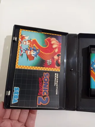 Juego Sonic the Hedgehog 2 - Mega Drive con manual