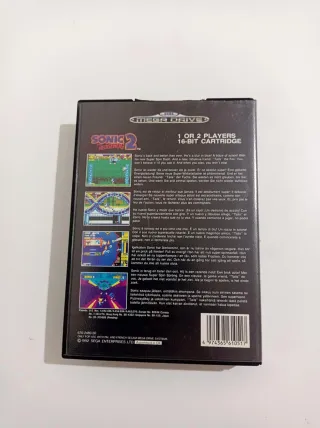 Juego Sonic the Hedgehog 2 - Mega Drive con manual